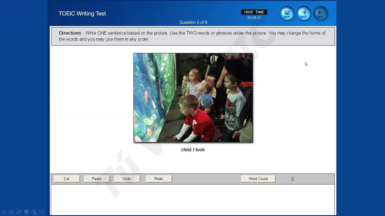 GIỚI THIỆU CHI TIẾT BÀI THI TOEIC WRITING FORMAT MỚI