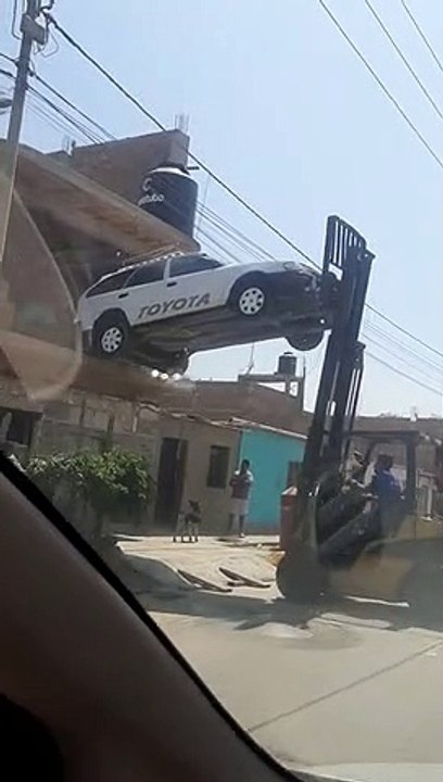 ¡Maniobra peligrosa!