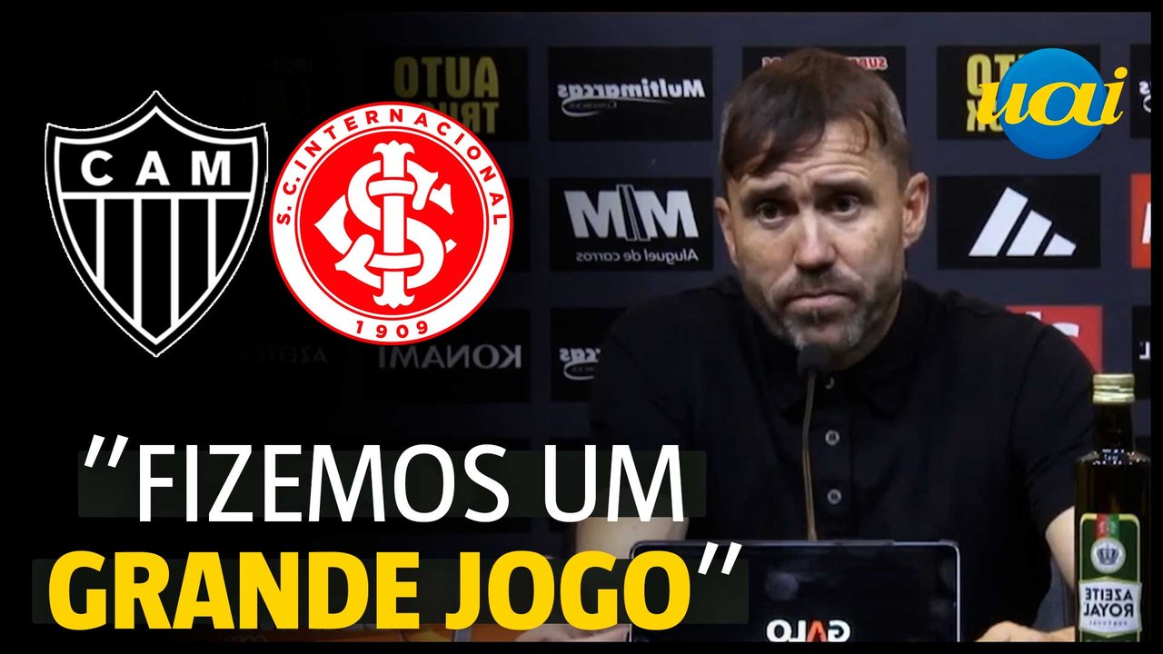 Coudet analisa vitória do Galo contra o Internacional