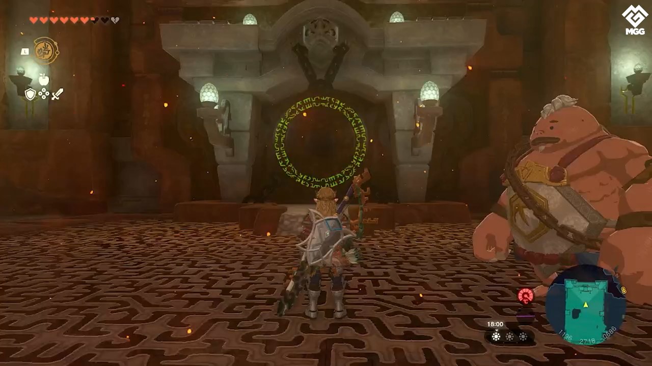 Soluce Temple du Feu Zelda TotK - 4ème verrou, 3ème étage