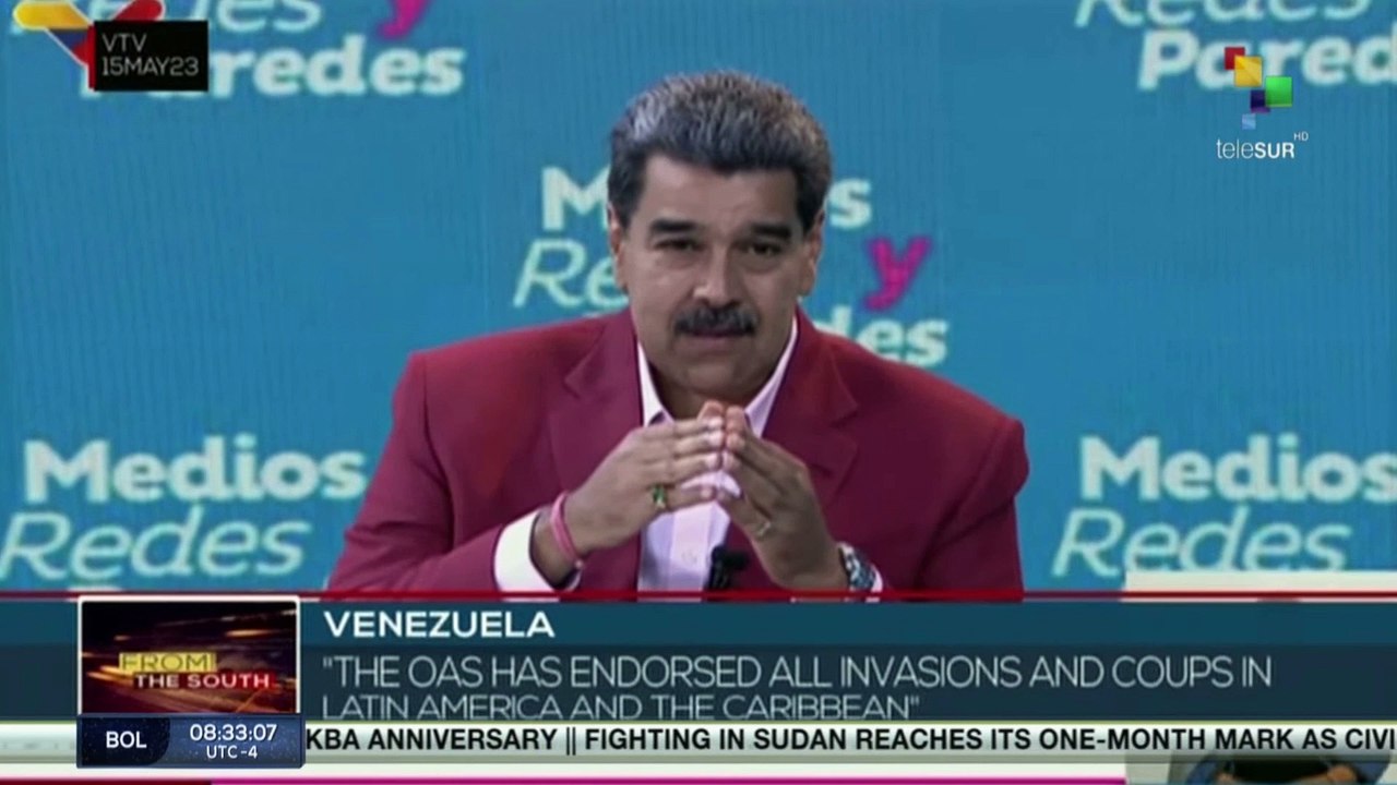 President of Venezuela supports his counterpart in Mexico regarding the existence of OEA