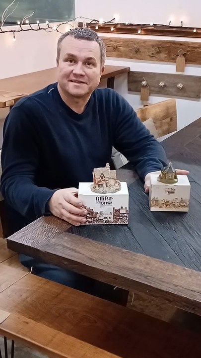 Jimmy Blackburn speaking about Lilliput Lane cottages