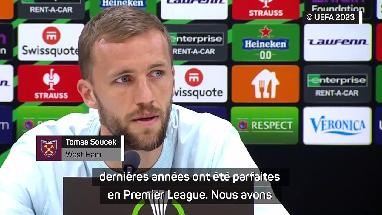 Soucek : "Gagner avec West Ham, ce serait incroyable"
