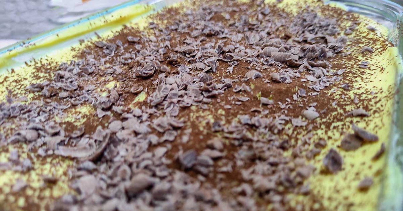 طريقة عمل حلى بسكويت الشاي والكريم كراميل