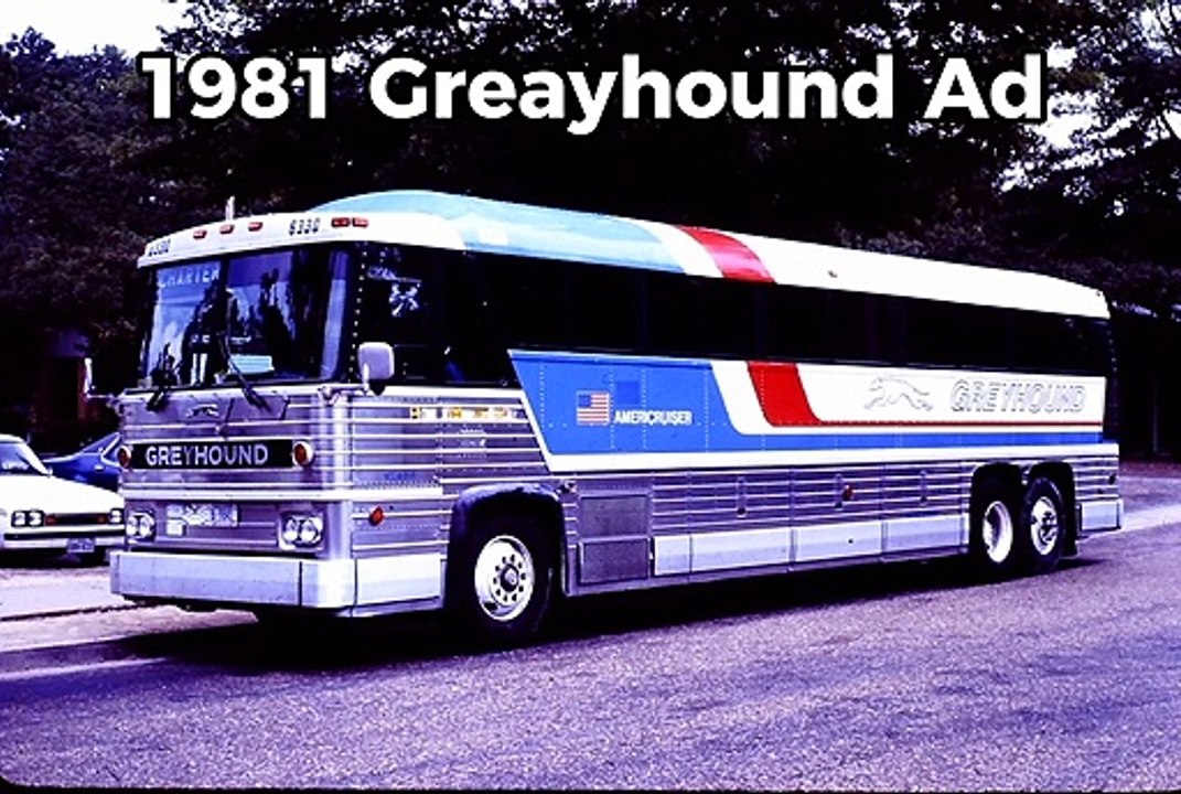 1981 Greyhound Bus Ad (Vintage Travel)