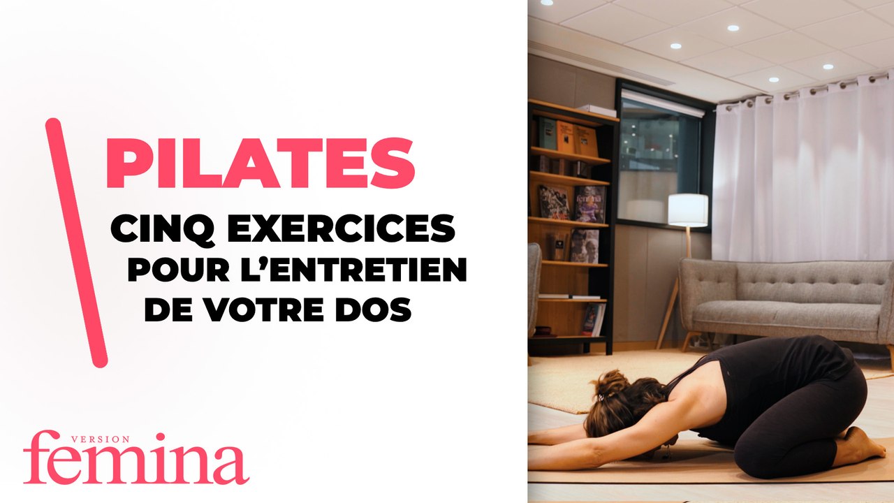 Cinq exercices de Pilates pour l’entretien de votre dos