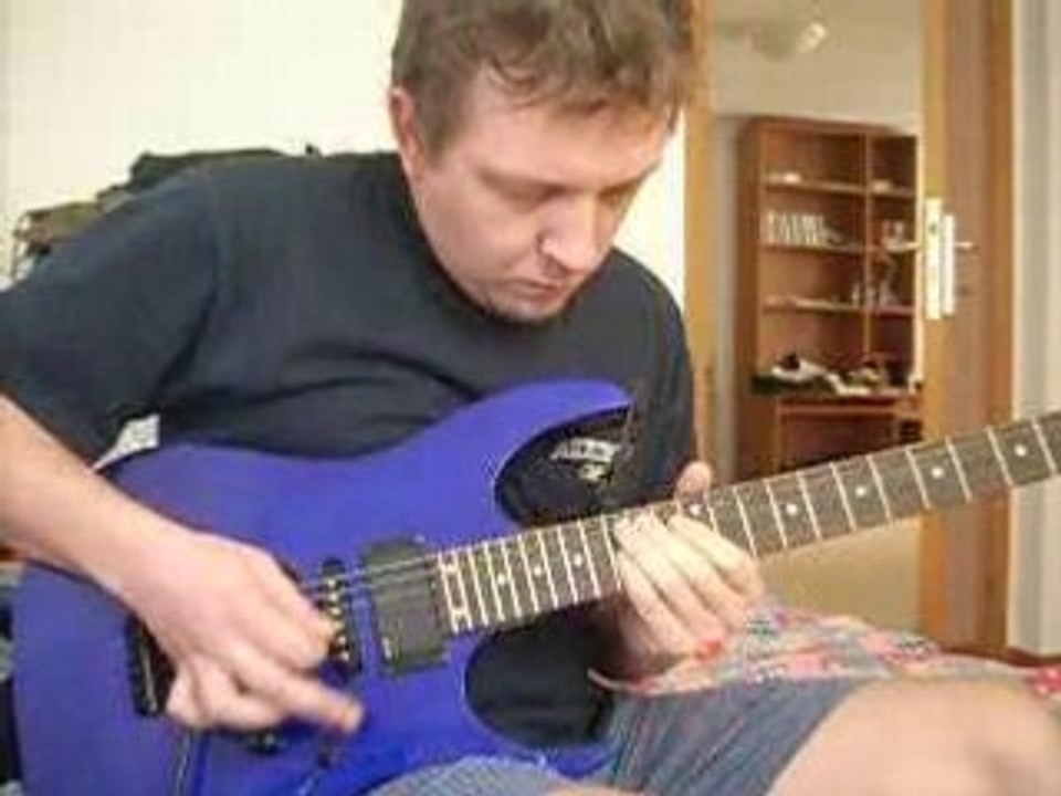 Csárdás on electric guitar