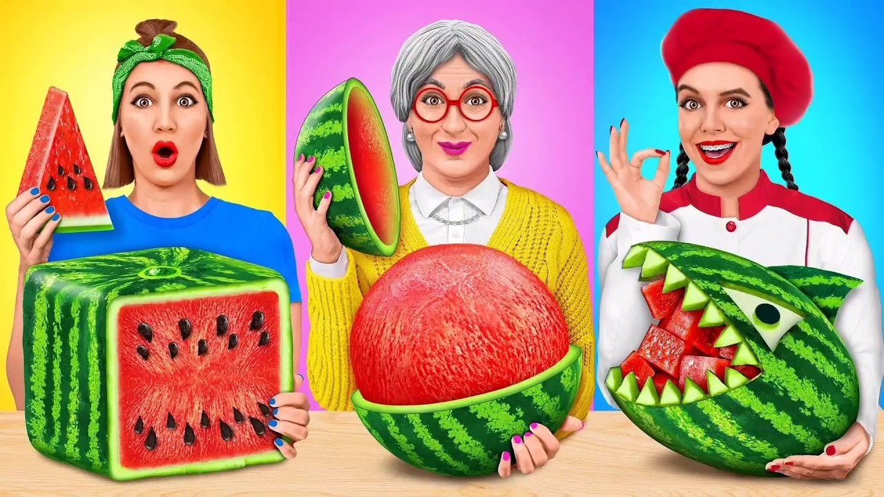 Me Vs Grandma Cooking Challenge (Part 23)