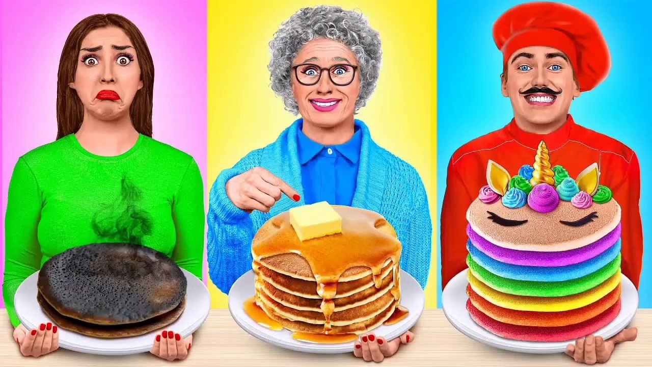 Me vs Grandma Cooking Challenge (Part 25)