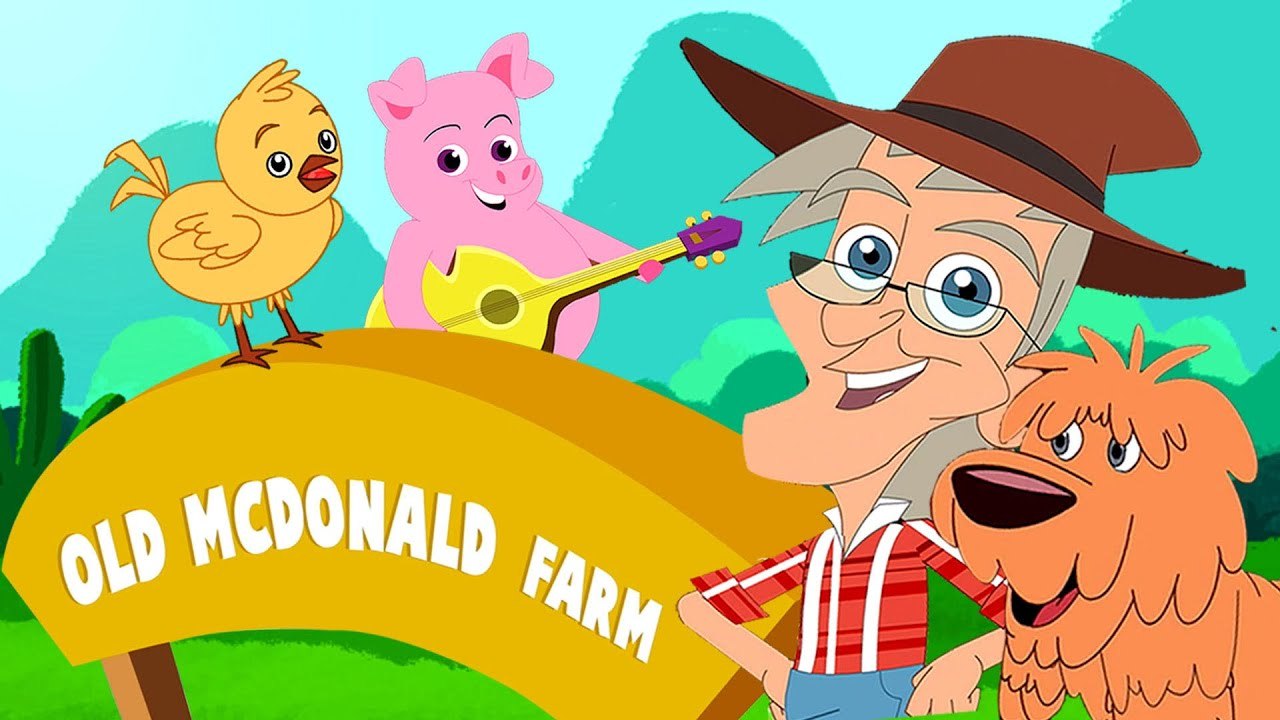 Old MacDonald Had A Farm, Rhyme For Children