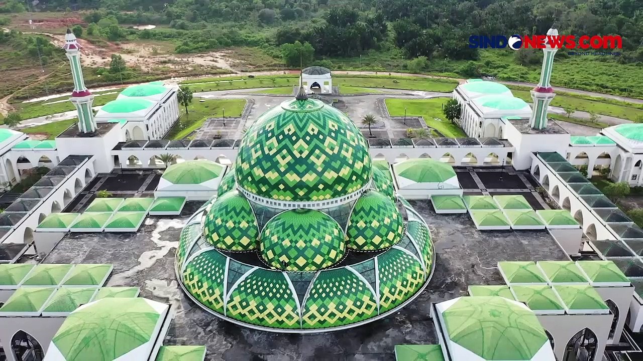 Disebut Mirip Taj Mahal di India, Intip Keindahan Masjid Agung Natuna