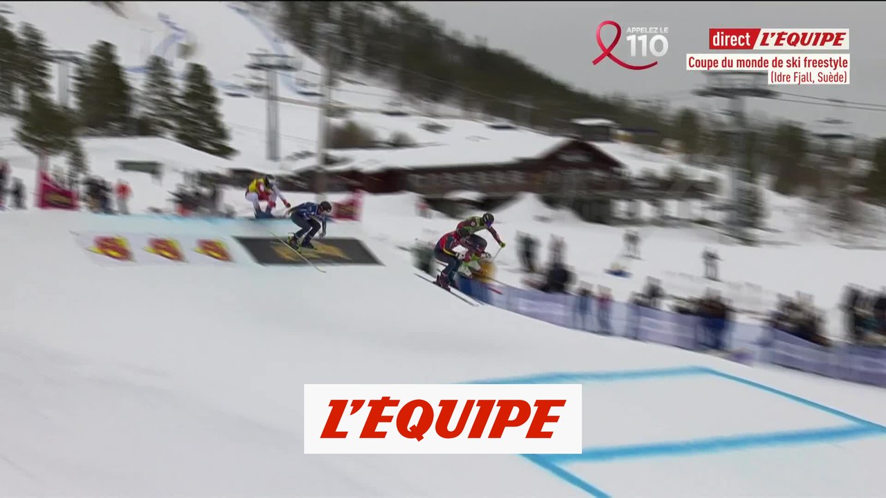 La finale d'Idre Fjall - Skicross - CM (H)