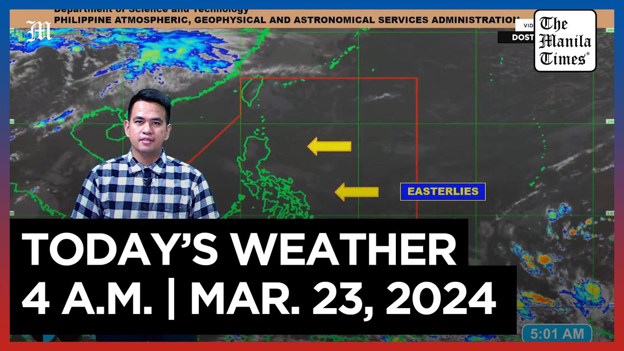 Today's Weather, 4 A.M. | Mar. 23, 2024