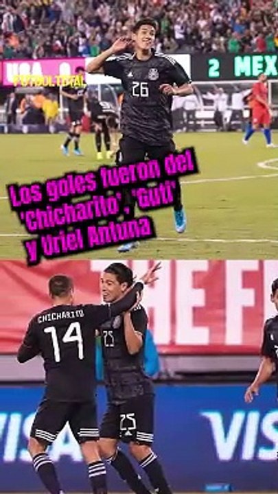 ¿Cómo era la última vez que México le ganó a Estados Unidos?