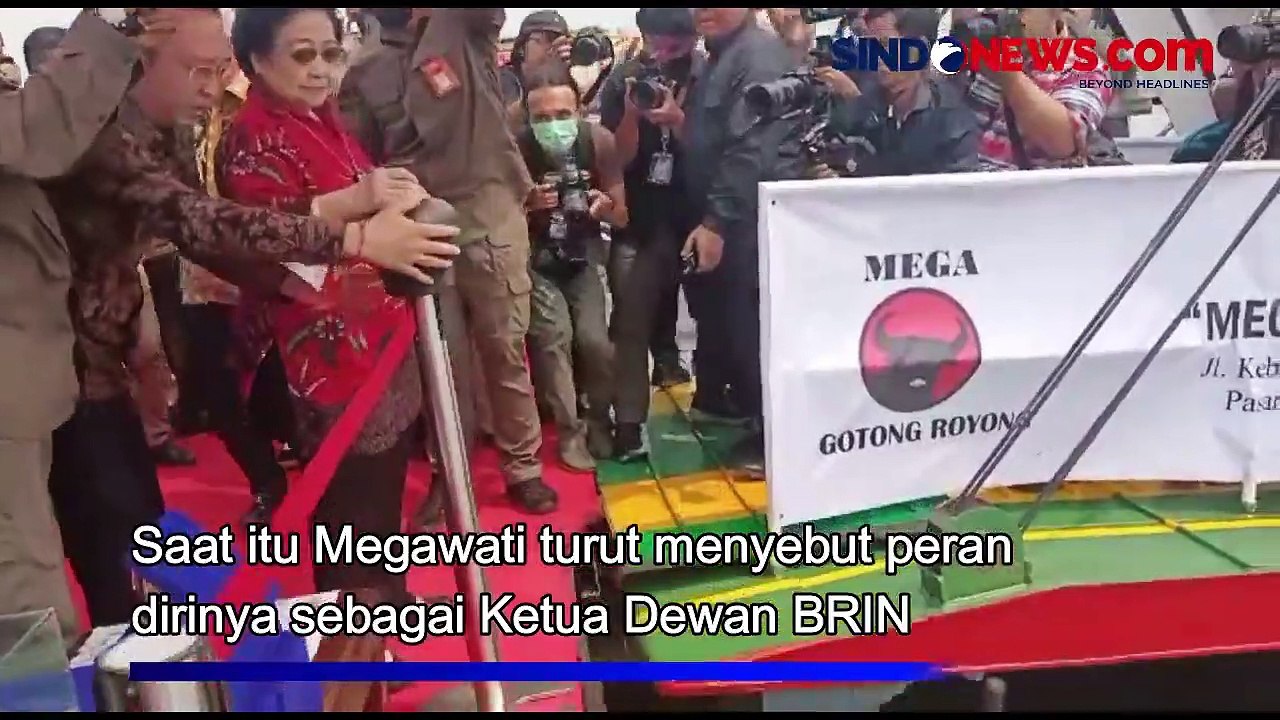 Megawati Singgung Ganjar Pranowo di Acara Peresmian Kapal Laksamana Malahayati