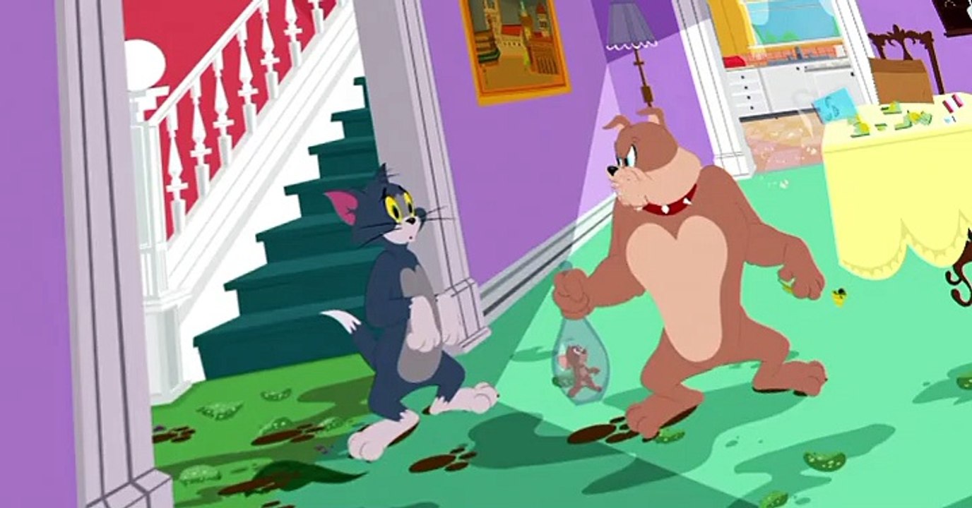 The Tom and Jerry Show 2014 The Tom and Jerry Show E001 – Spike Gets Schooled