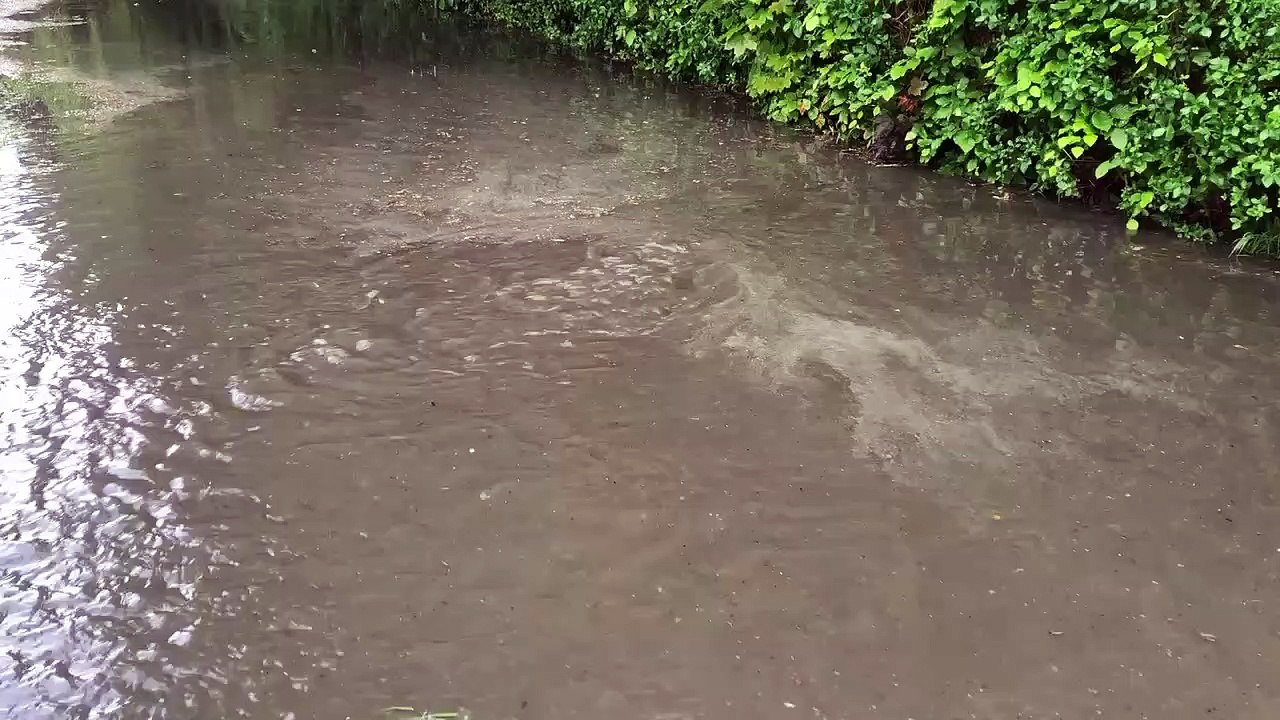 Forres flash floods 2