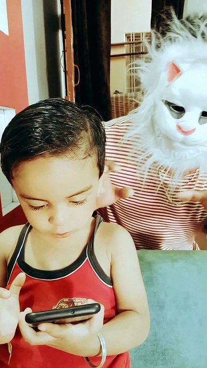 Jo bache mobile dekhte hain usko main kha jaunga #bhoot #viral #trending