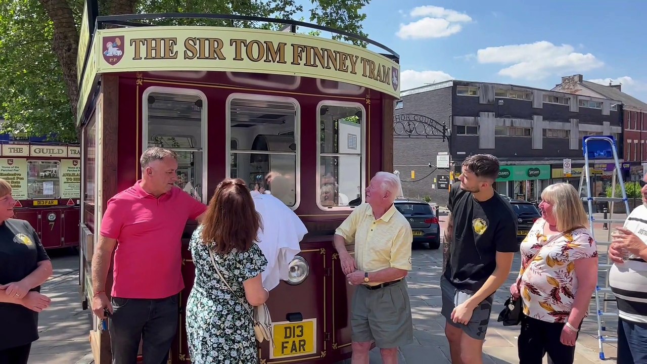 The New Sir Tom Finney Tram