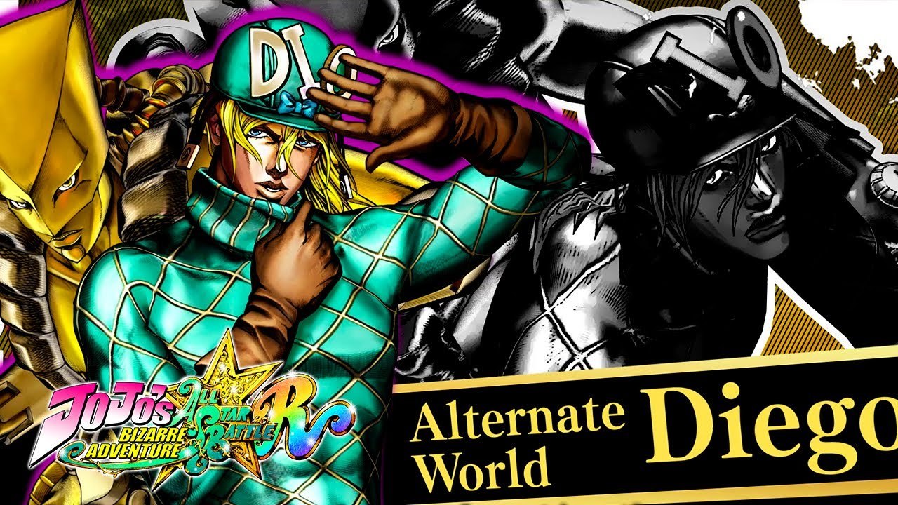 JoJo's Bizarre Adventure All-Star Battle R — Tráiler de anuncio de Alternate World Diego