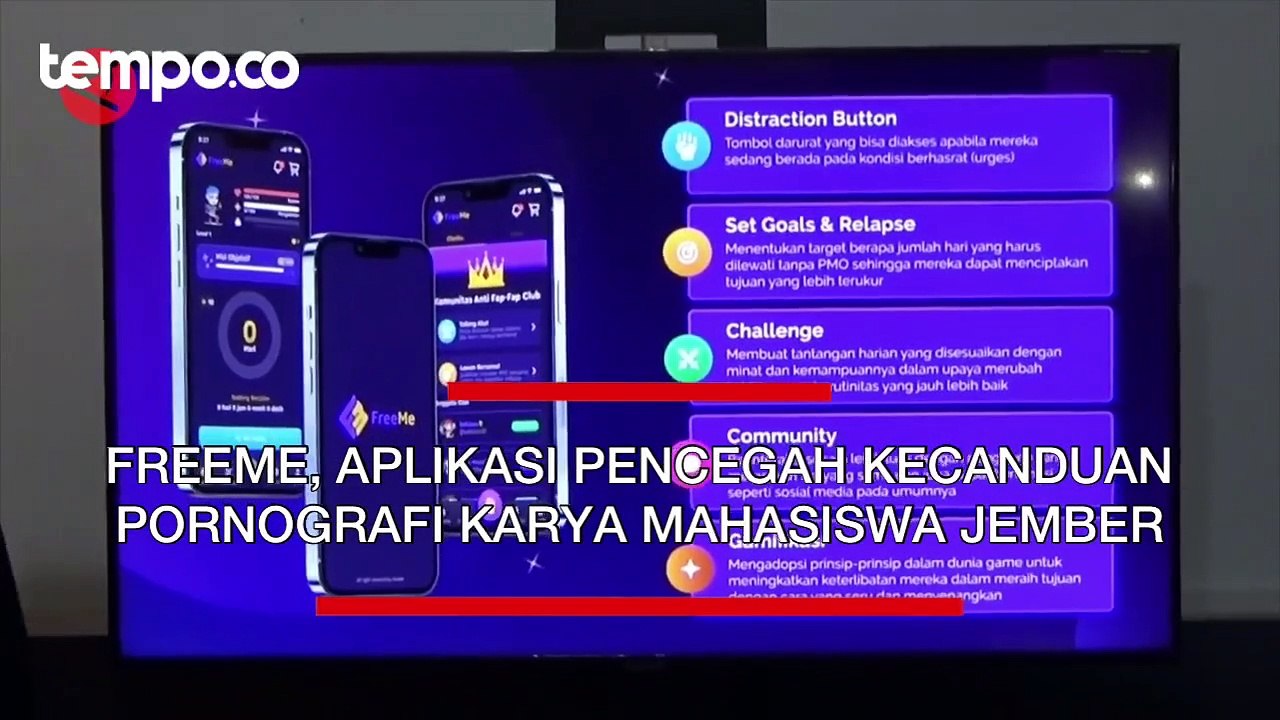 Freeme, Aplikasi Pencegah Kecanduan Pornografi Karya Mahasiswa Jember