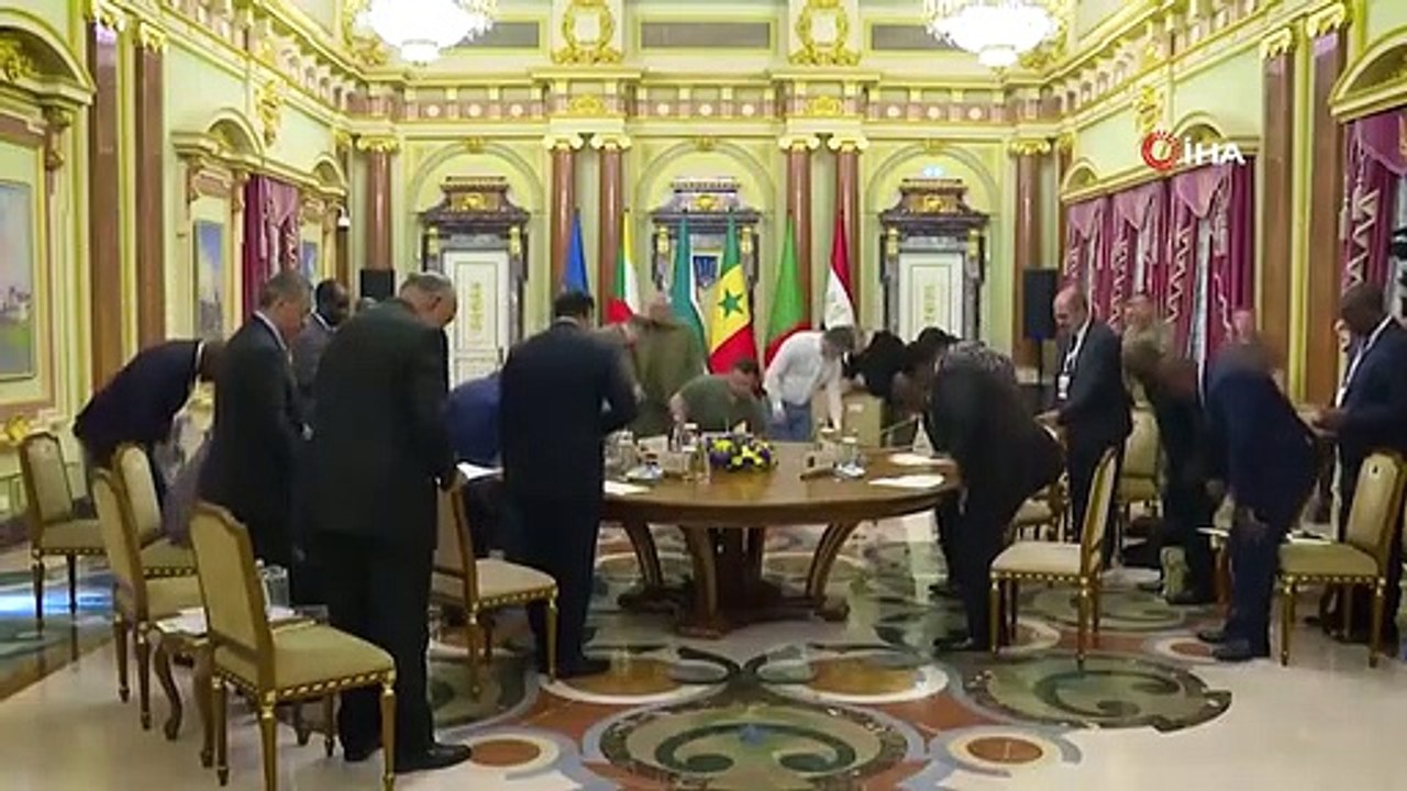 Zelenskiy Afrikalı liderlerle görüştü