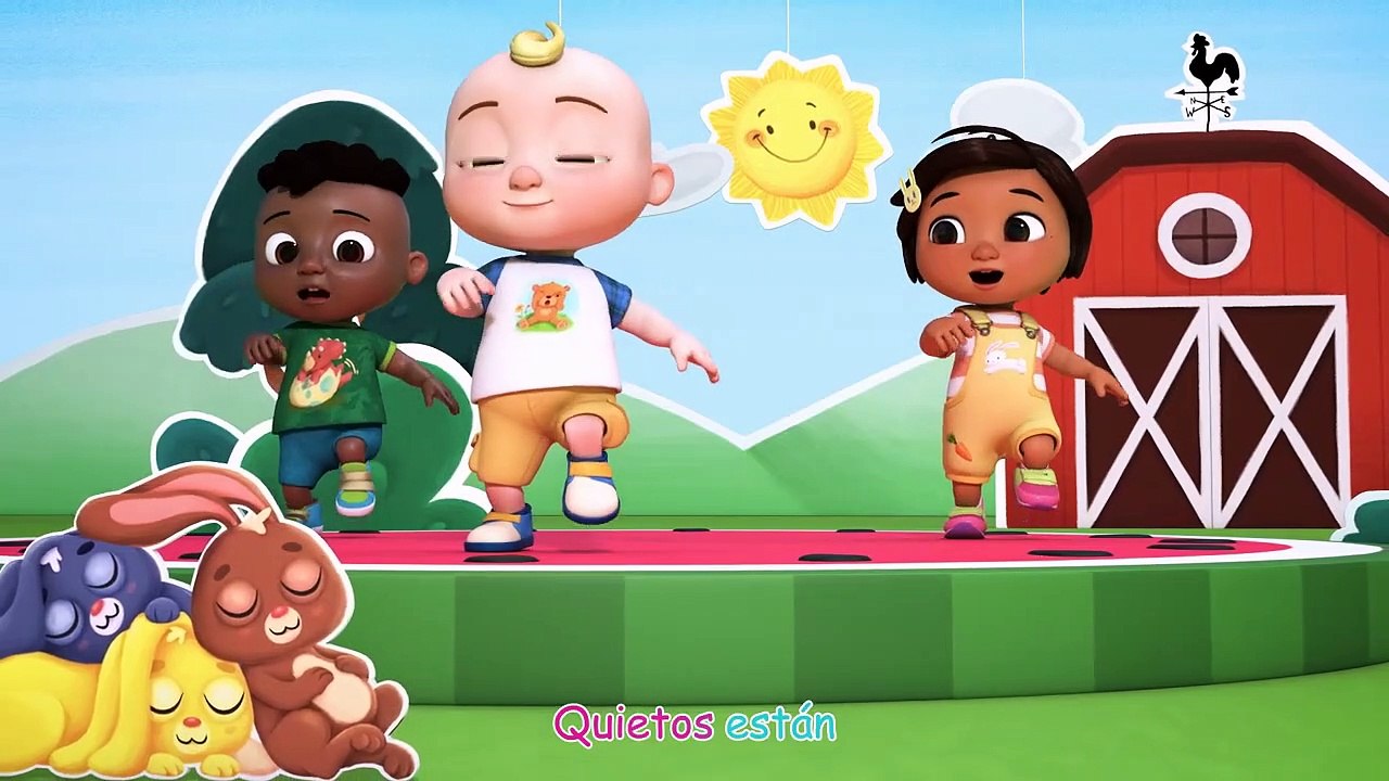 Salten conejitos - Canciones Infantiles - Caricaturas para bebes - CoComelon en Español