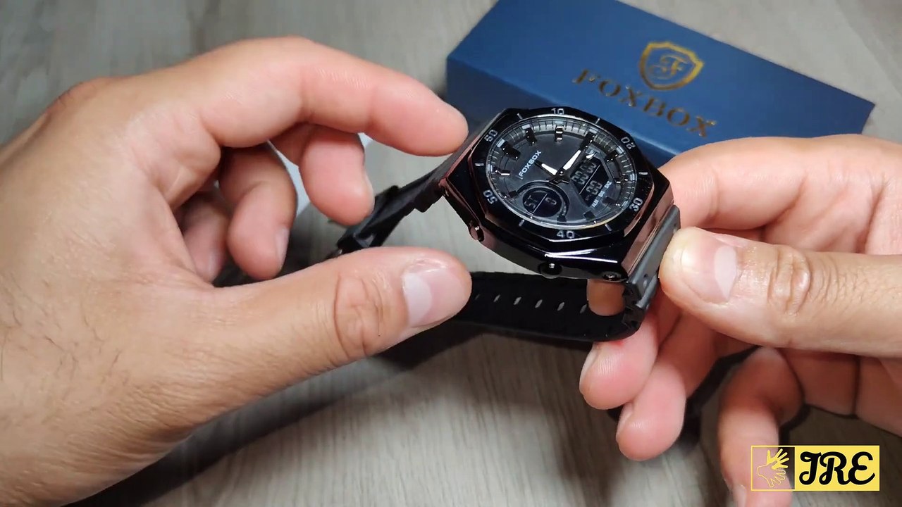 FoxBox Dual Display Watch WR5BAR (Review)