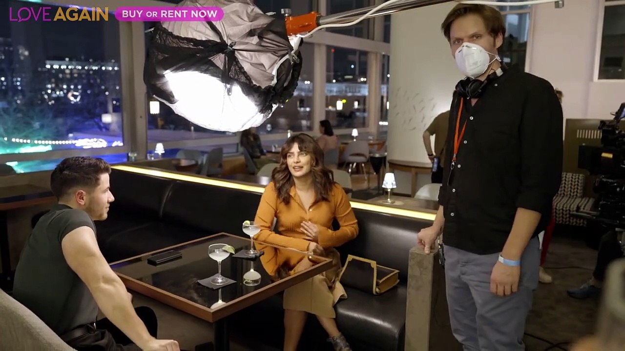 LOVE AGAIN -- Behind the Scenes With Priyanka Chopra & Nick Jonas