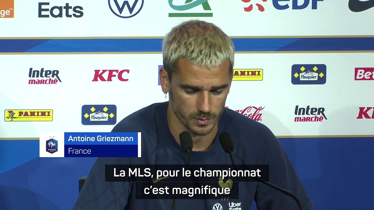 Griezmann : "La MLS reste un objectif"