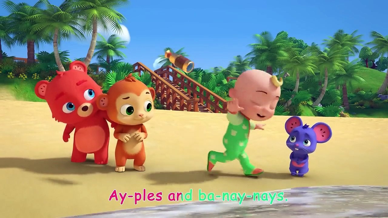 Apples and Bananas _ CoComelon Animal Time _ Animals for Kids