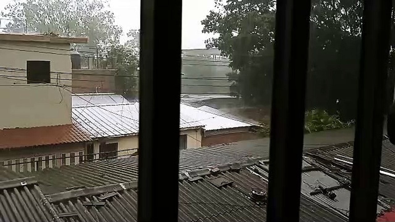 Lluvia colonia Hato de Enmedio, sector 3