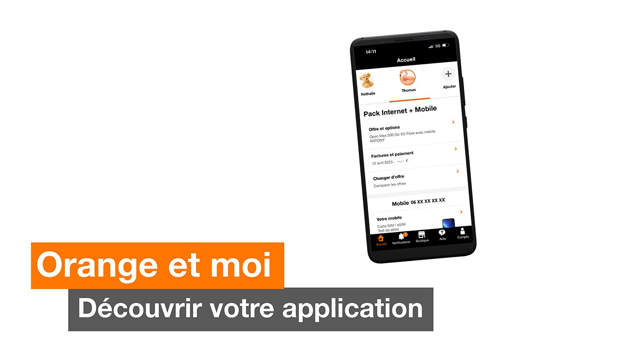 Comment utiliser l'application Orange et moi pour gérer vos services ?