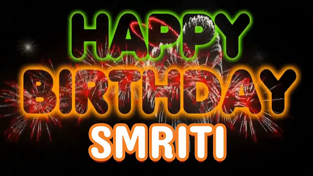 SMRITI  Happy Birthday Song – Happy Birthday SMRITI  - Happy Birthday Song - SMRITI  birthday song