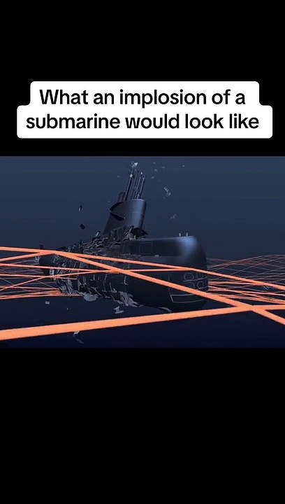 titan submarine titanic implosion  - what happens to a body when a implosion happens