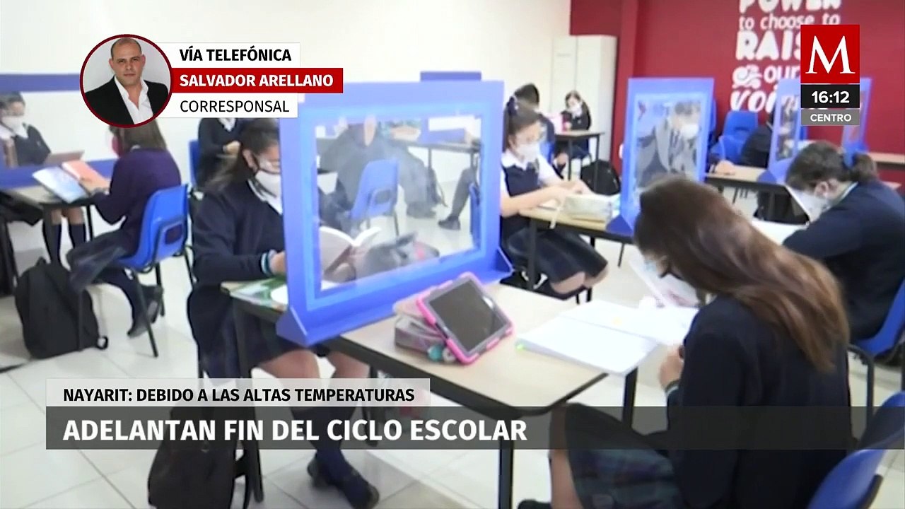 Altas temperaturas adelantan el fin del ciclo escolar en Nayarit
