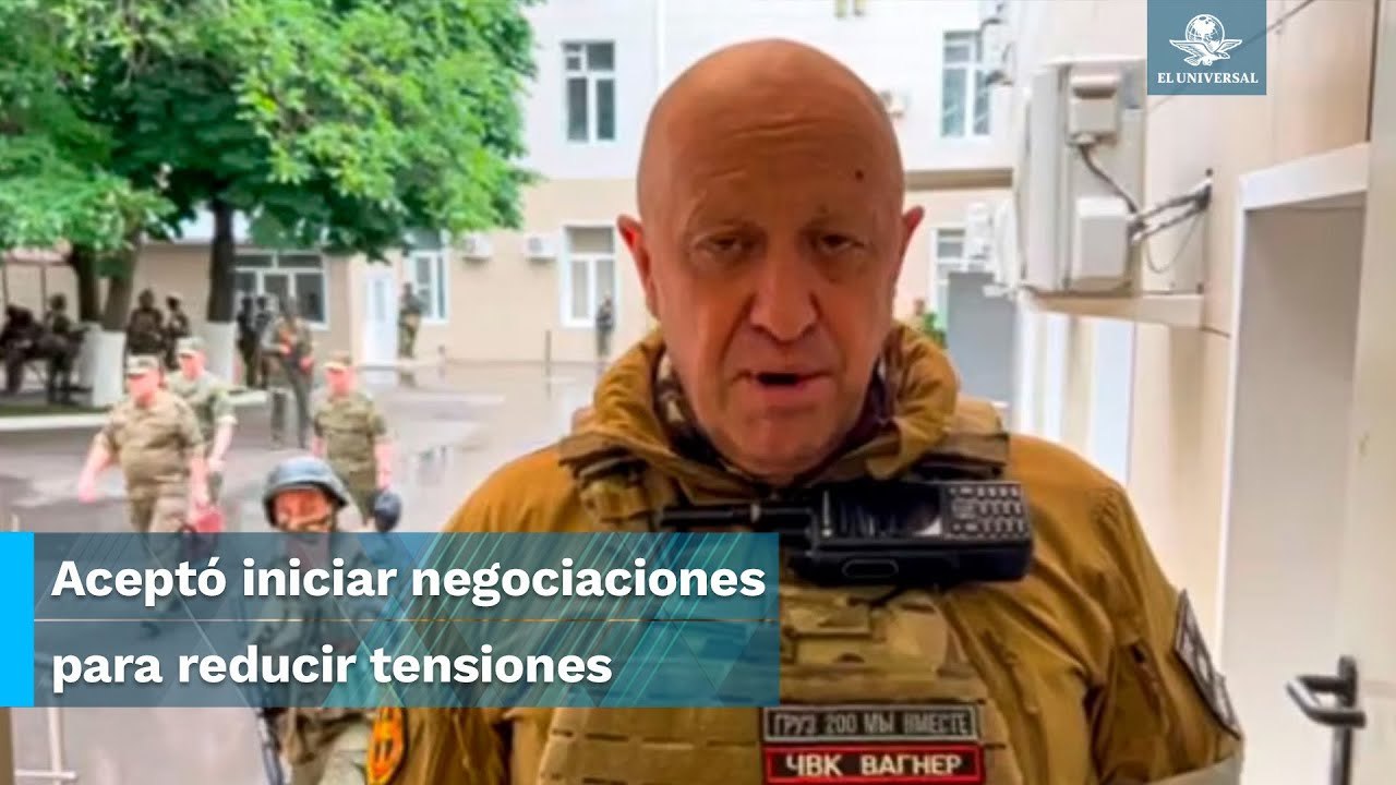 Jefe de grupo Wagner mete freno_ ordena a mercenarios detener avance hacia Moscú