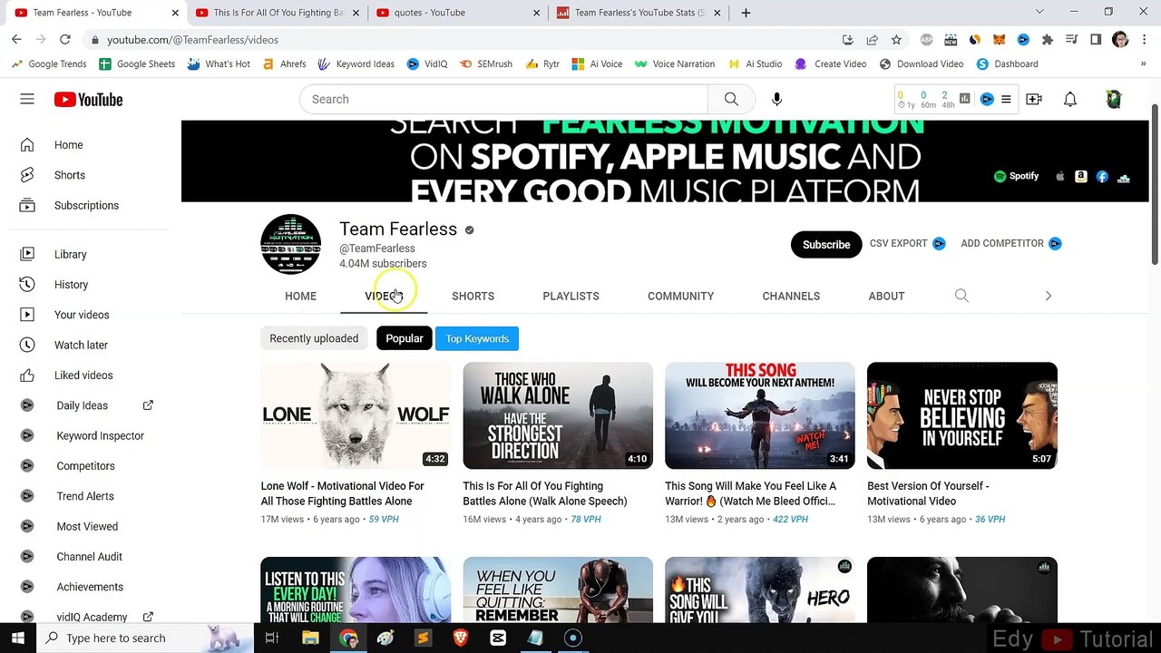 How to Make Ai Generated Motivation & Quotes Videos