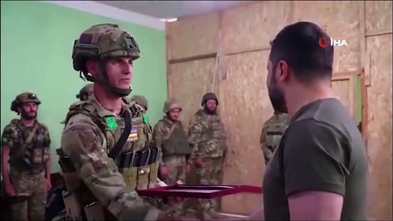 Zelenskiy Donetsk bölgesine ziyaret gerçekleştirdi