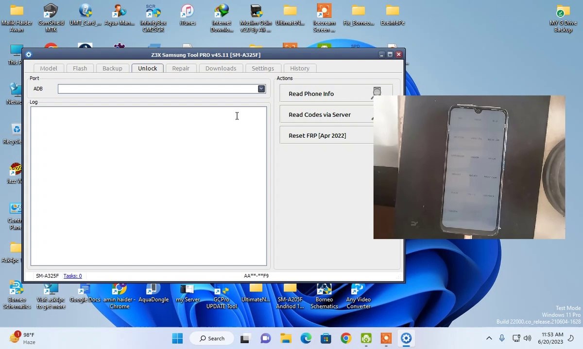 1 Click Samsung A325F FRP Bypass 2023 FRP Tool | FRP Unlock | Remove Google Account Android 11/12/13