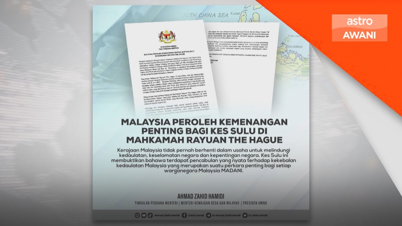 Tuntutan Sulu: Kemenangan cukup bermakna - Ahmad Zahid