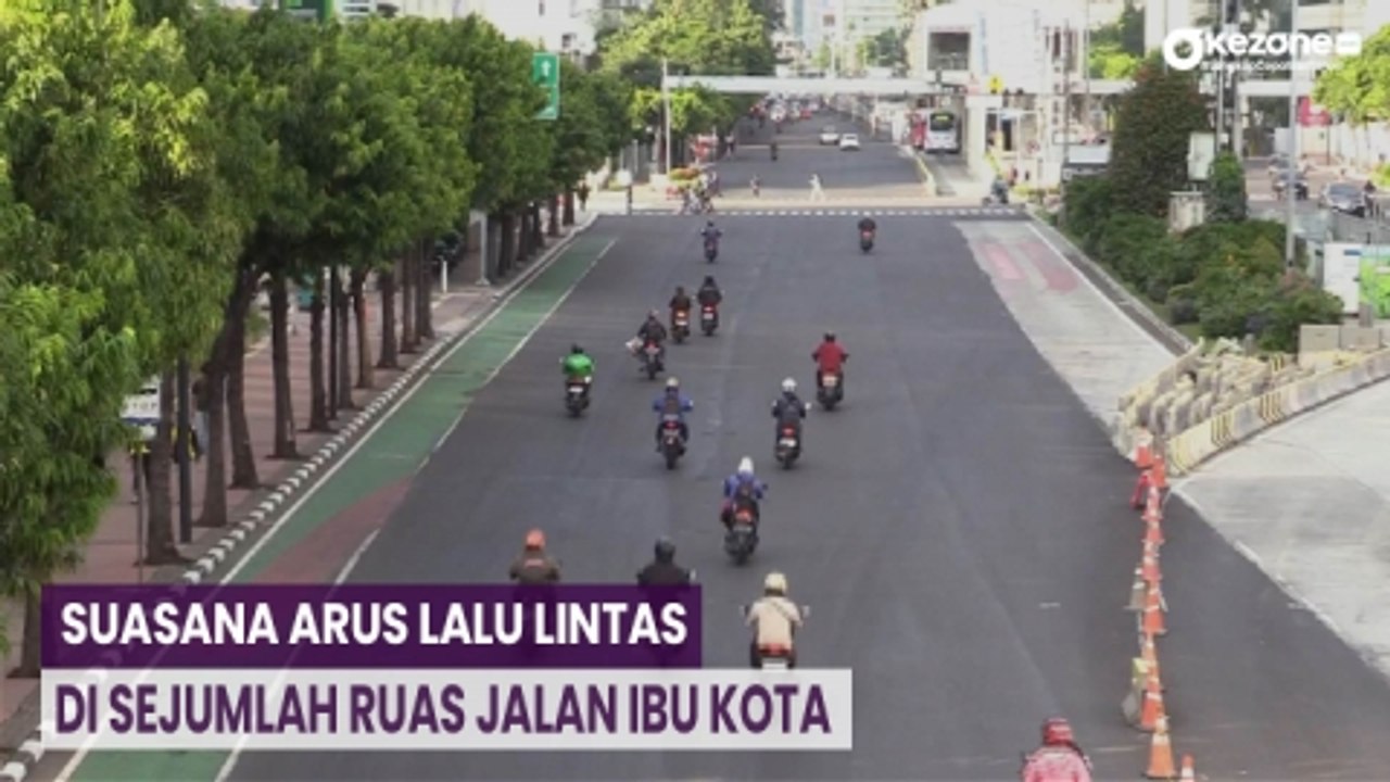 Libur Cuti Bersama, Jalanan di Ibukota Jakarta Lengang dan Lancar