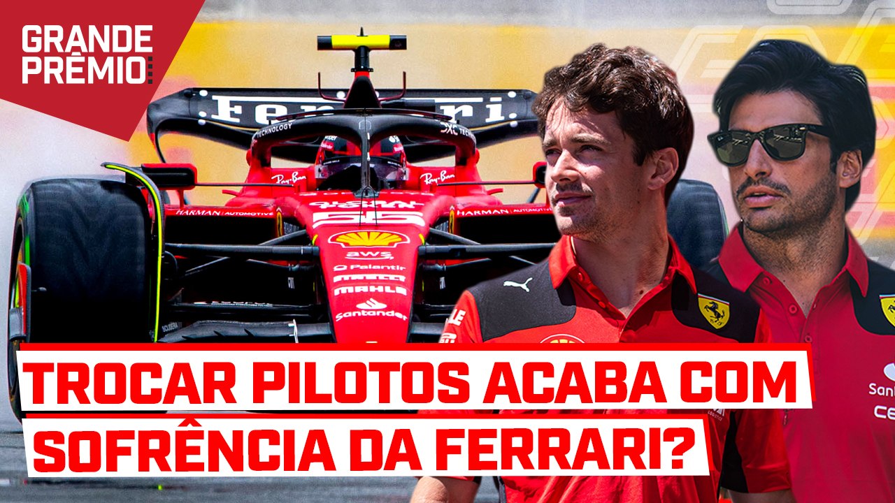 Trocar Leclerc ou Sainz não vai tirar Ferrari da sofrência