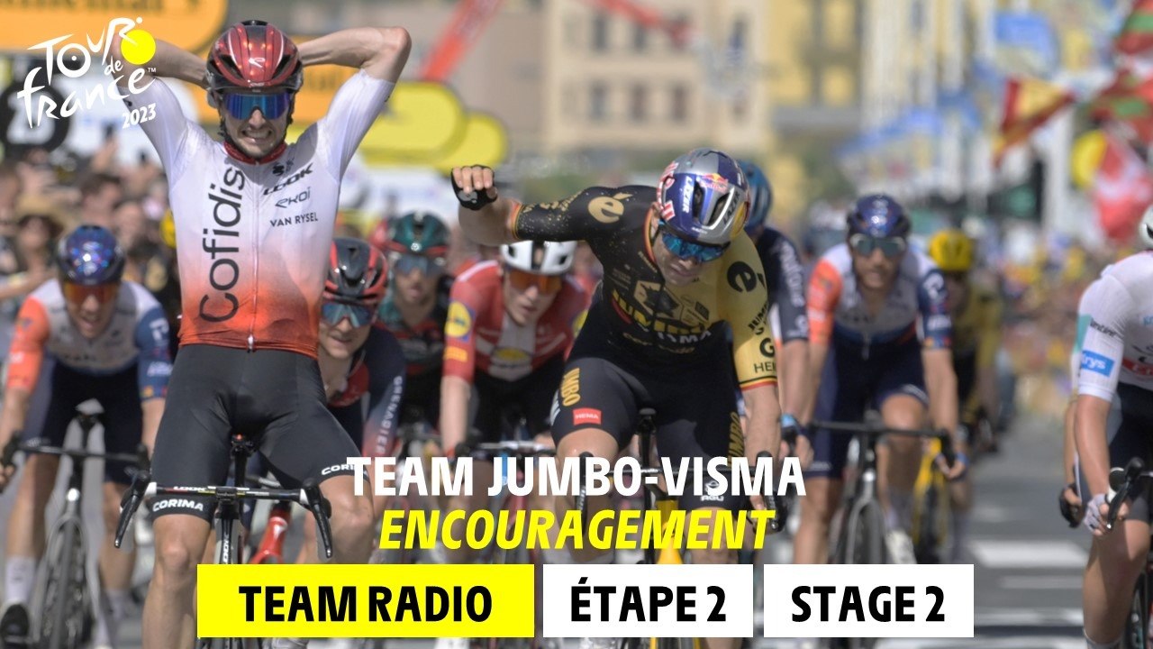 Jumbo-Visma Team Radio - Stage 2 - Tour de France 2023