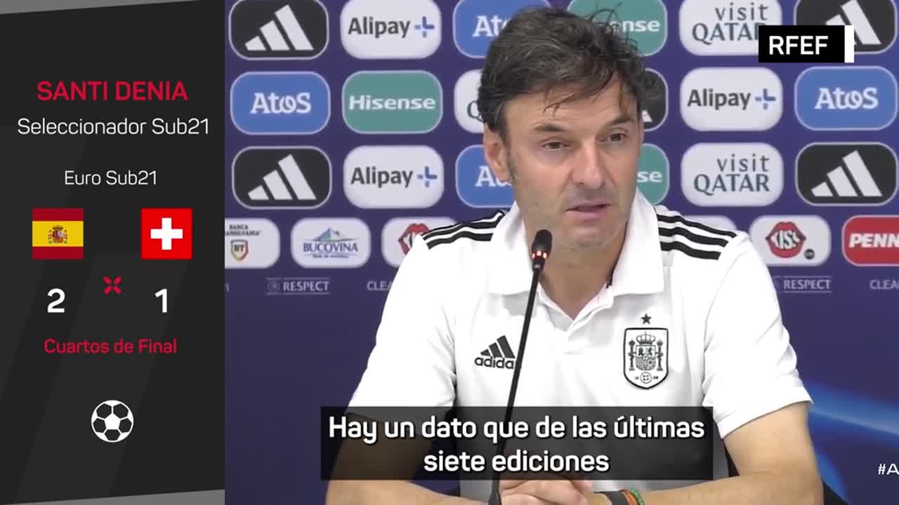 Santi Denia: "La calidad de los jugadores nos ha llevado a semifinales"