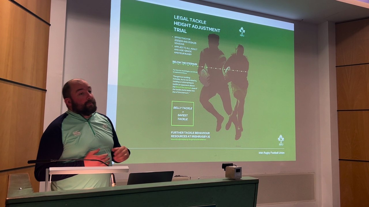 IRFU Tackle Trial Briefings