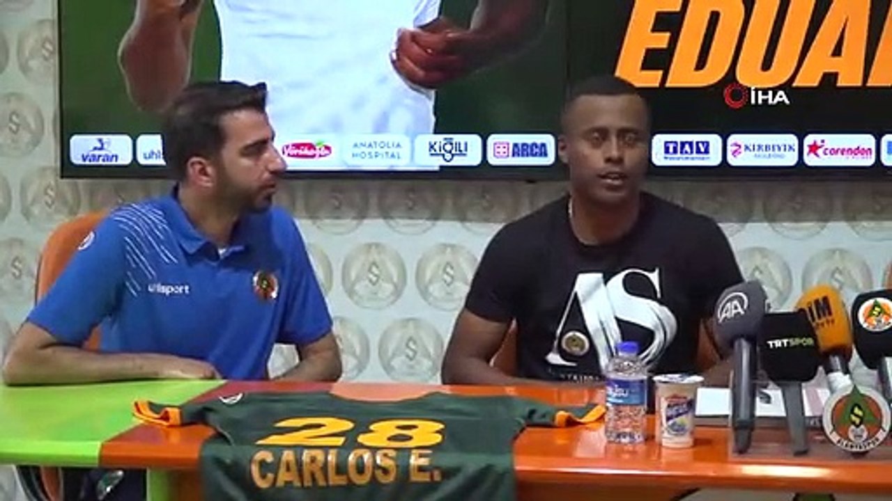Carlos Eduardo Corendon Alanyaspor'da