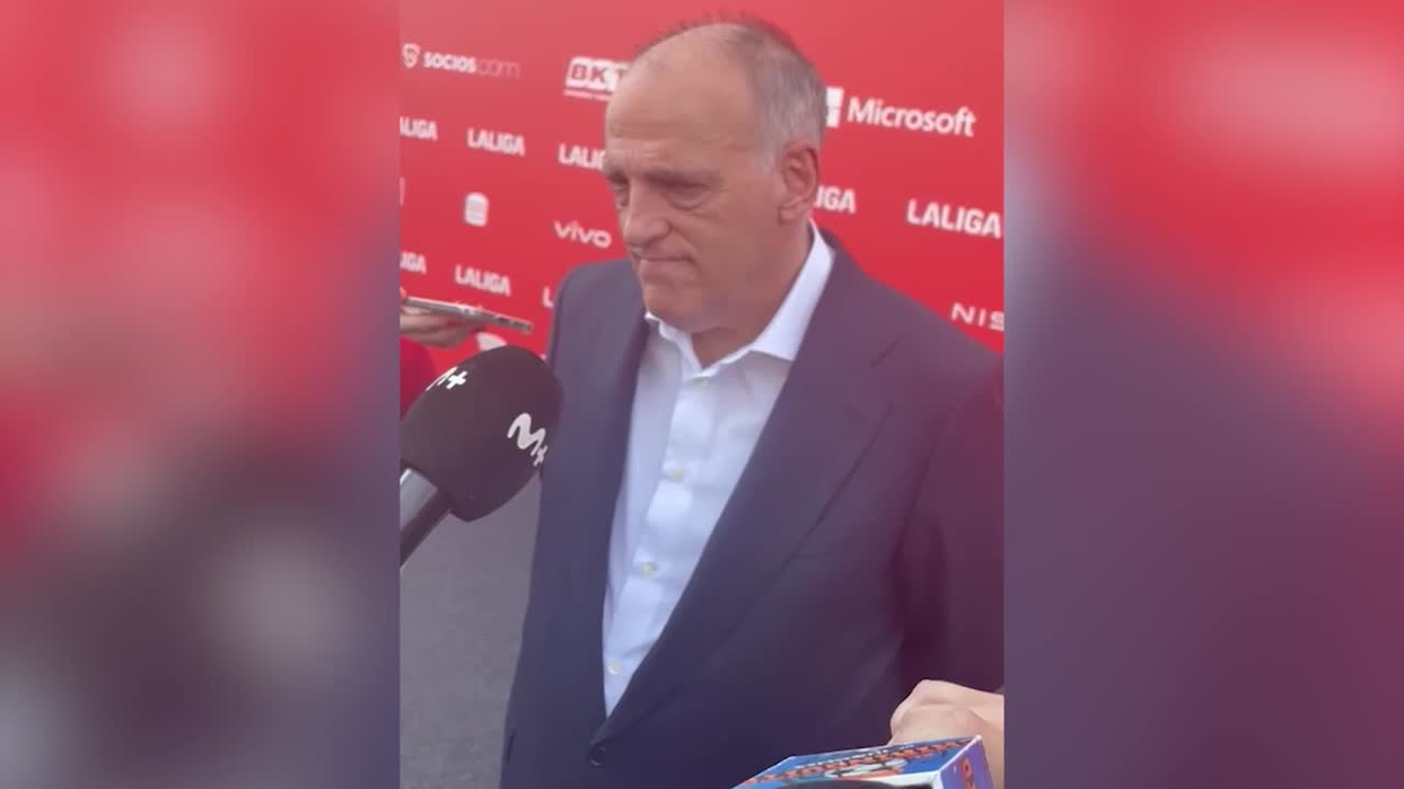 Tebas sobre la liga de Arabia