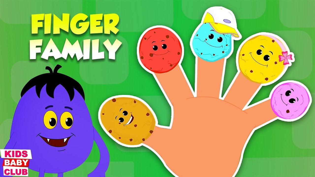 Finger Family, Kindergarten Rhyme for Children