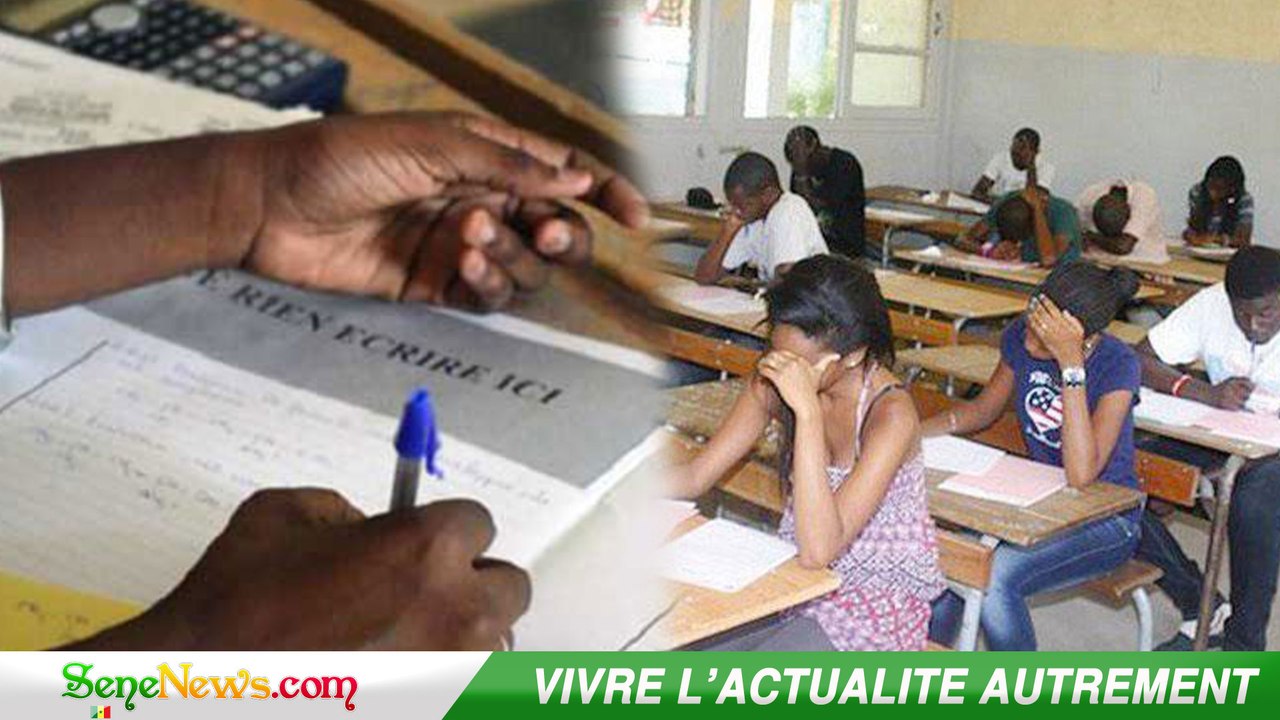 BAC 2023 - Un élève pris en train de tricher à Dakar, ce qui s'est réellement passé